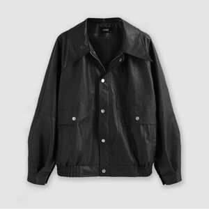 Cider Women's Black Faux Leather Jacket